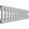 Ekena Millwork Fiberthane Oxford Balustrade Railing Kit, Style N (7 5/8" On-Center Spacing to Pass 4" Sphere Code) BALK38X120OXN - alternate 4